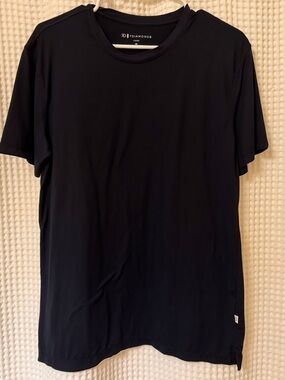 7 Diamonds Black Short Sleeve Performance Tee
